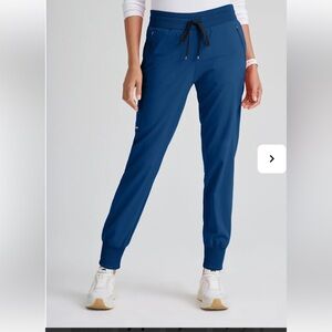 Greys anatomy 5 pocket rib waists jogger x large indigo